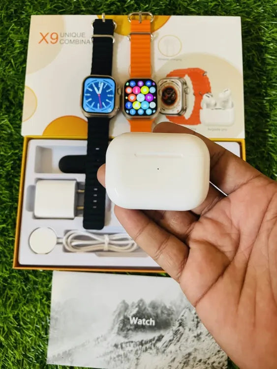 X9 Smart Watch with AirPods Pro 2 Integration