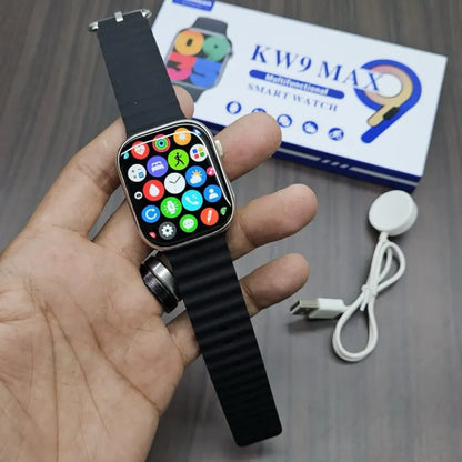 KW9 MAX Smartwatch Full HD Display