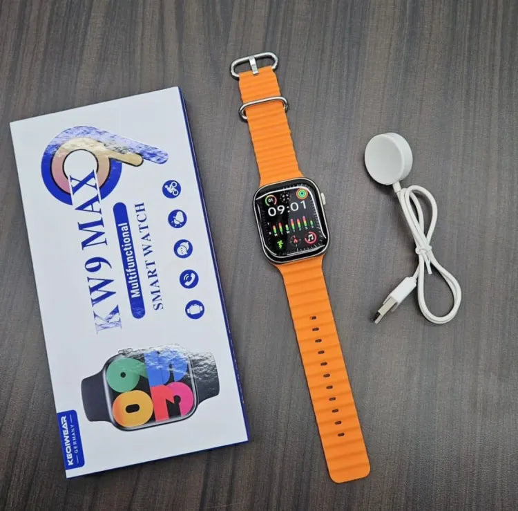 KW9 MAX Smartwatch Full HD Display