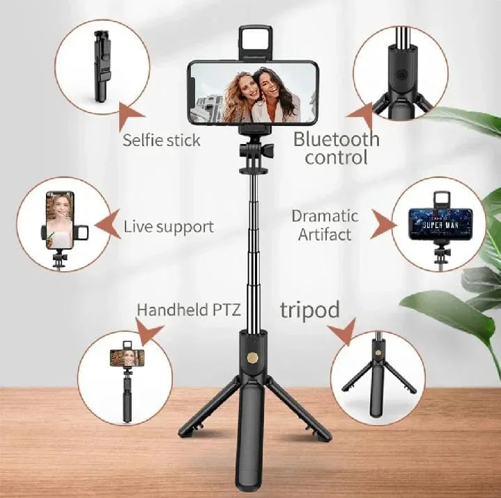 Original 4-in-1 Wireless Selfie Stick & Tripod