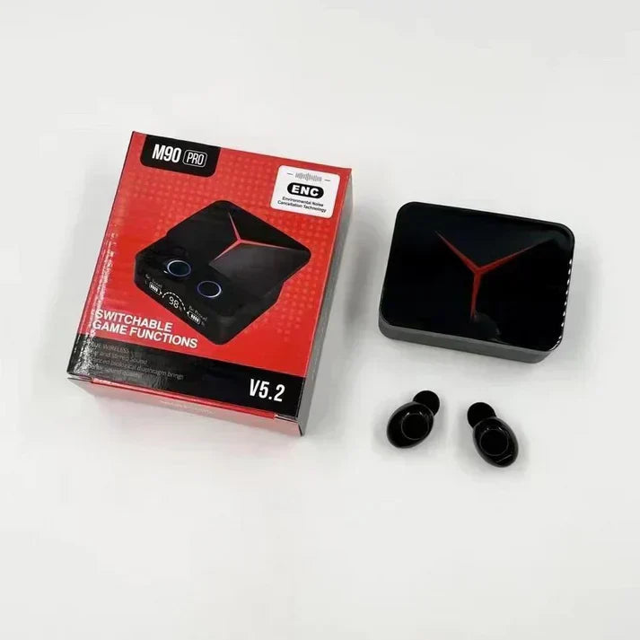 M90 Pro Bass Boosted True Wireless Earbuds with Bluetooth V5.2