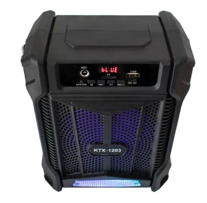 KTX-1203 Bluetooth Wireless Portable Speaker with Mic and Remote Control