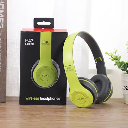 P47 Bluetooth 5.0 Wireless Headphone