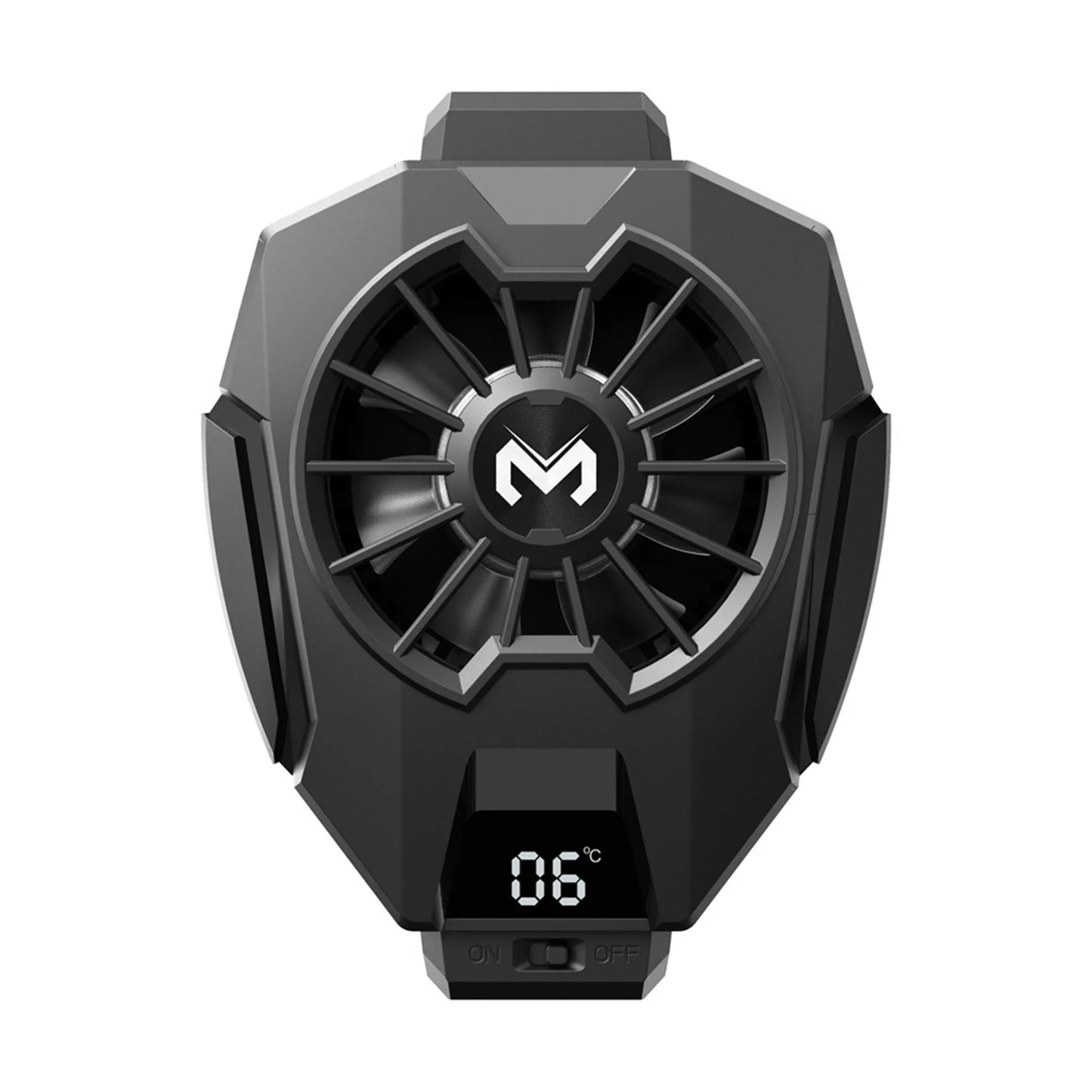 Memo DL05 Mobile Cooling Fan with Real-Time Temperature Display