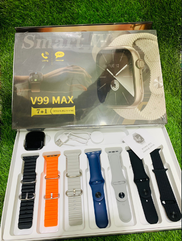 V99 Max Amoled Display Smart Watch With Free Delivery