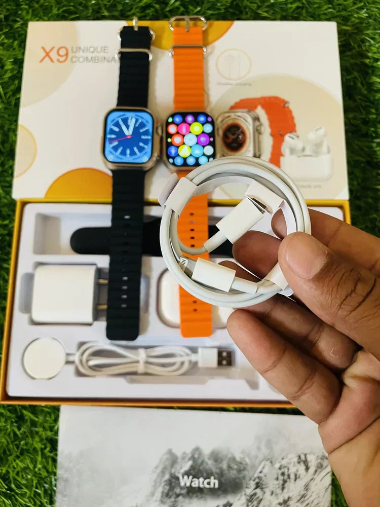 X9 Smart Watch with AirPods Pro 2 Integration