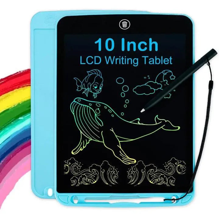 10-Inch Multicolor LCD Writing Tablet for Kids