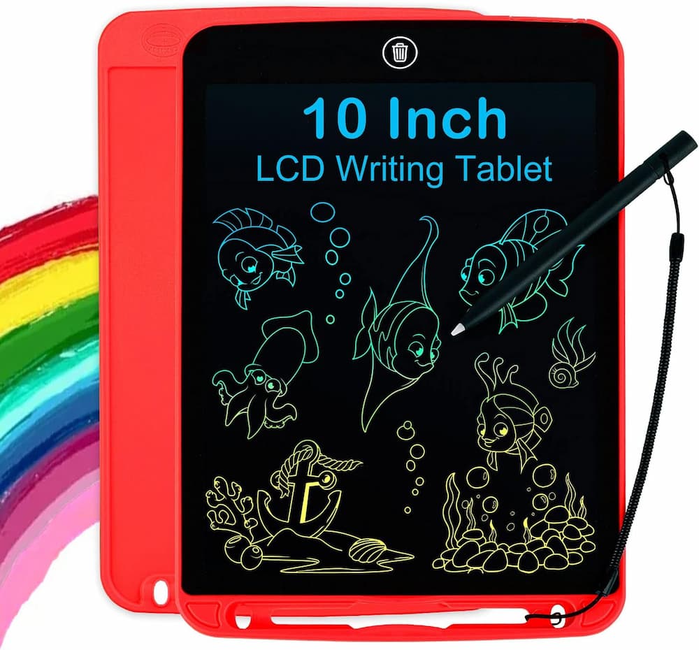 10-Inch Multicolor LCD Writing Tablet for Kids