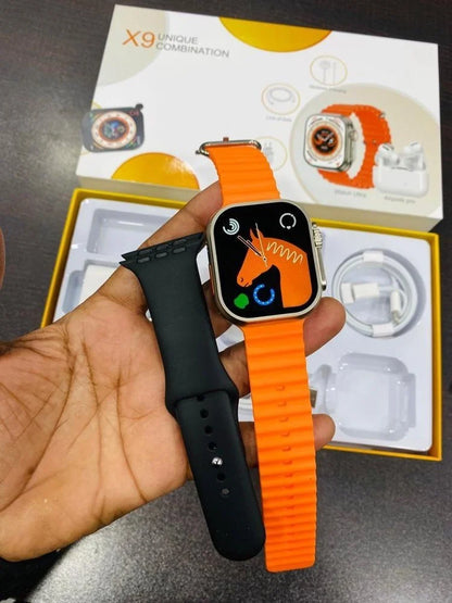 X9 Smart Watch with AirPods Pro 2 Integration